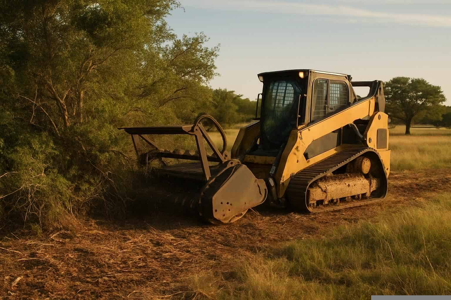 Pasture Brush Clearing in Mason Texas