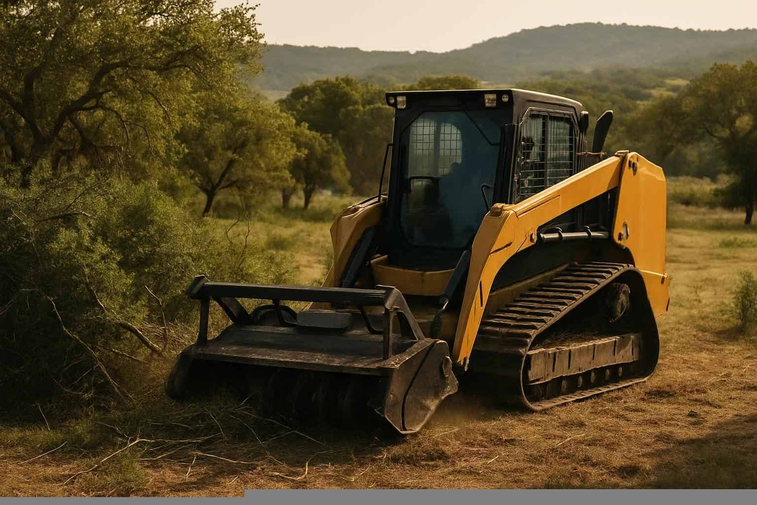 Pasture Brush Clearing in Medina Texas