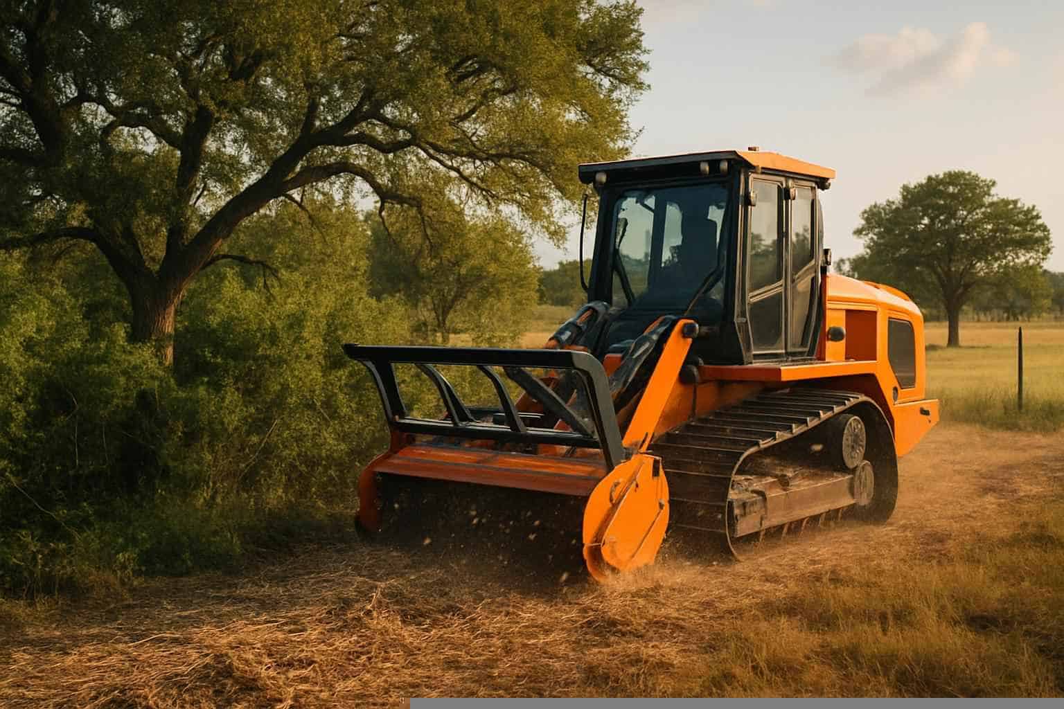 Pasture Underbrush Clearing in Mason Texas