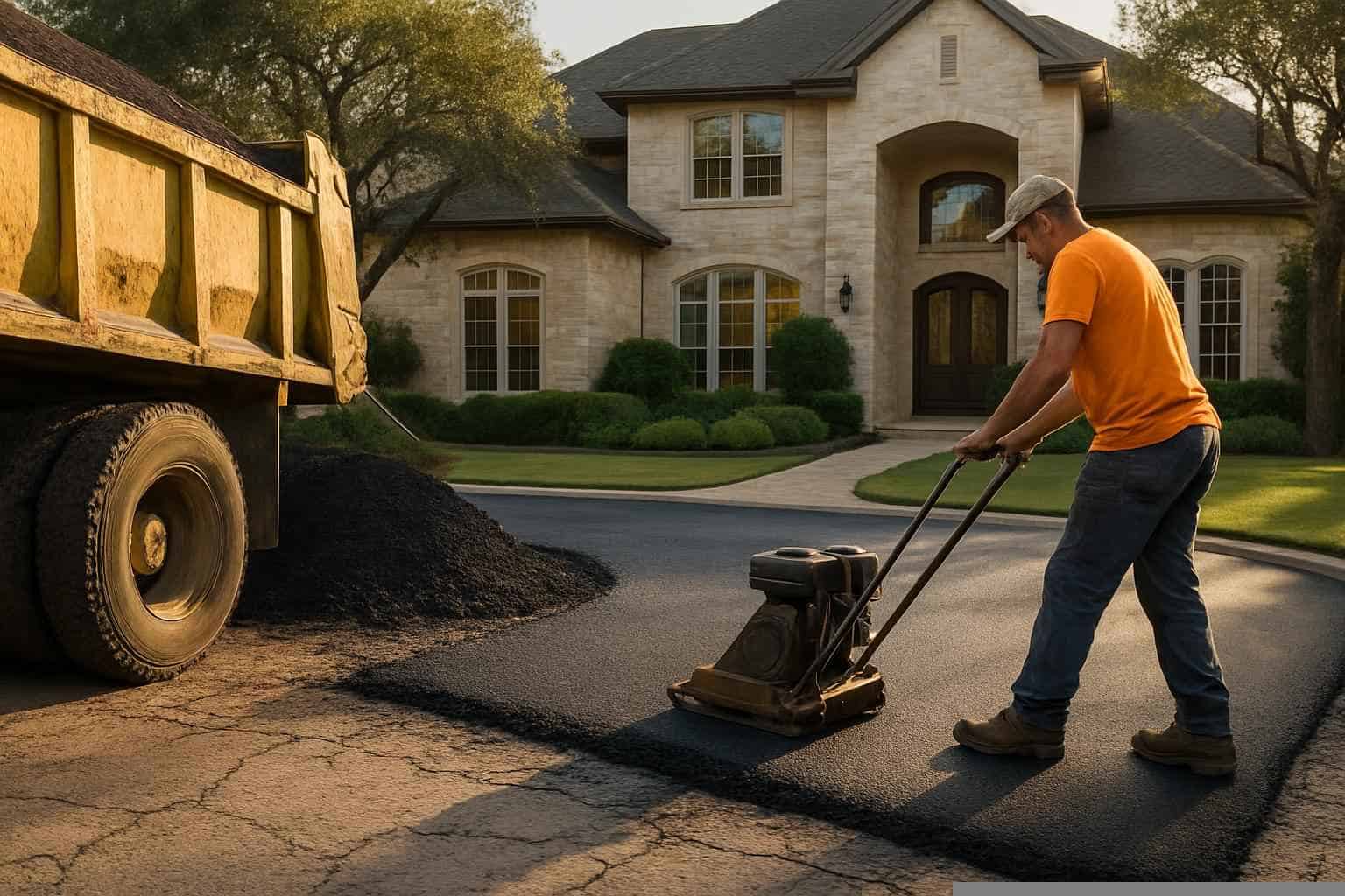 Paving Repairs and Overlays in Mason Texas