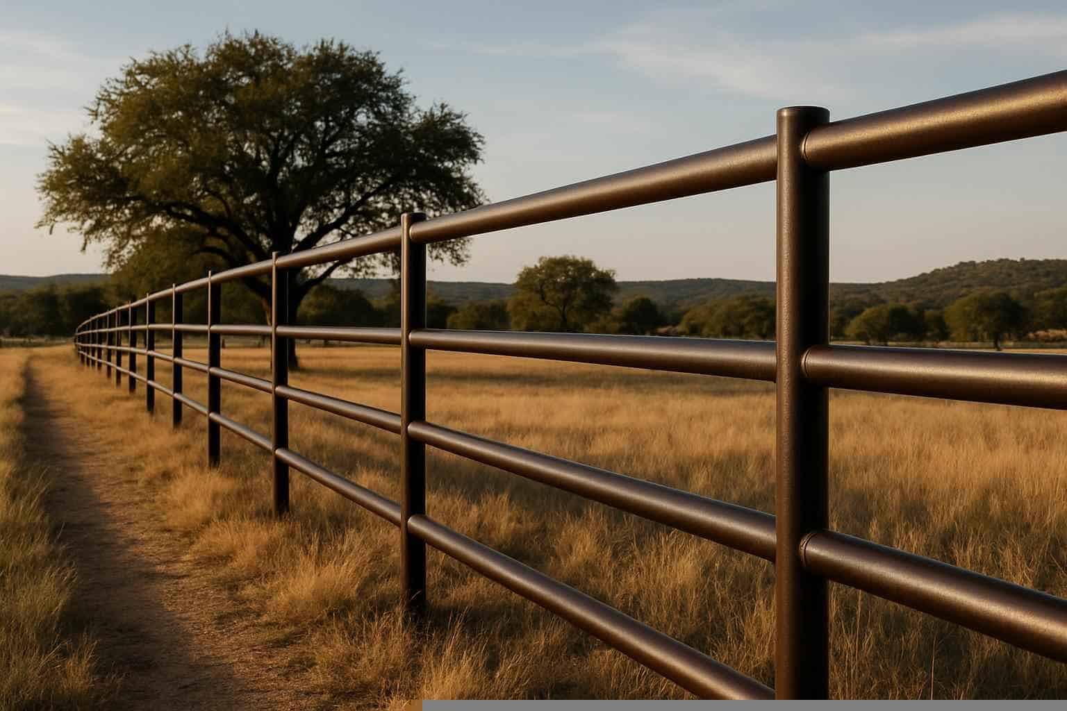 Fencing Services In Mason Texas 2 Pipe And Rail Fencing in Mason Texas