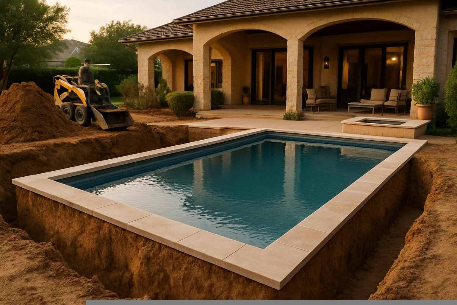 Pool Overdig And Backfill In Mason Texas