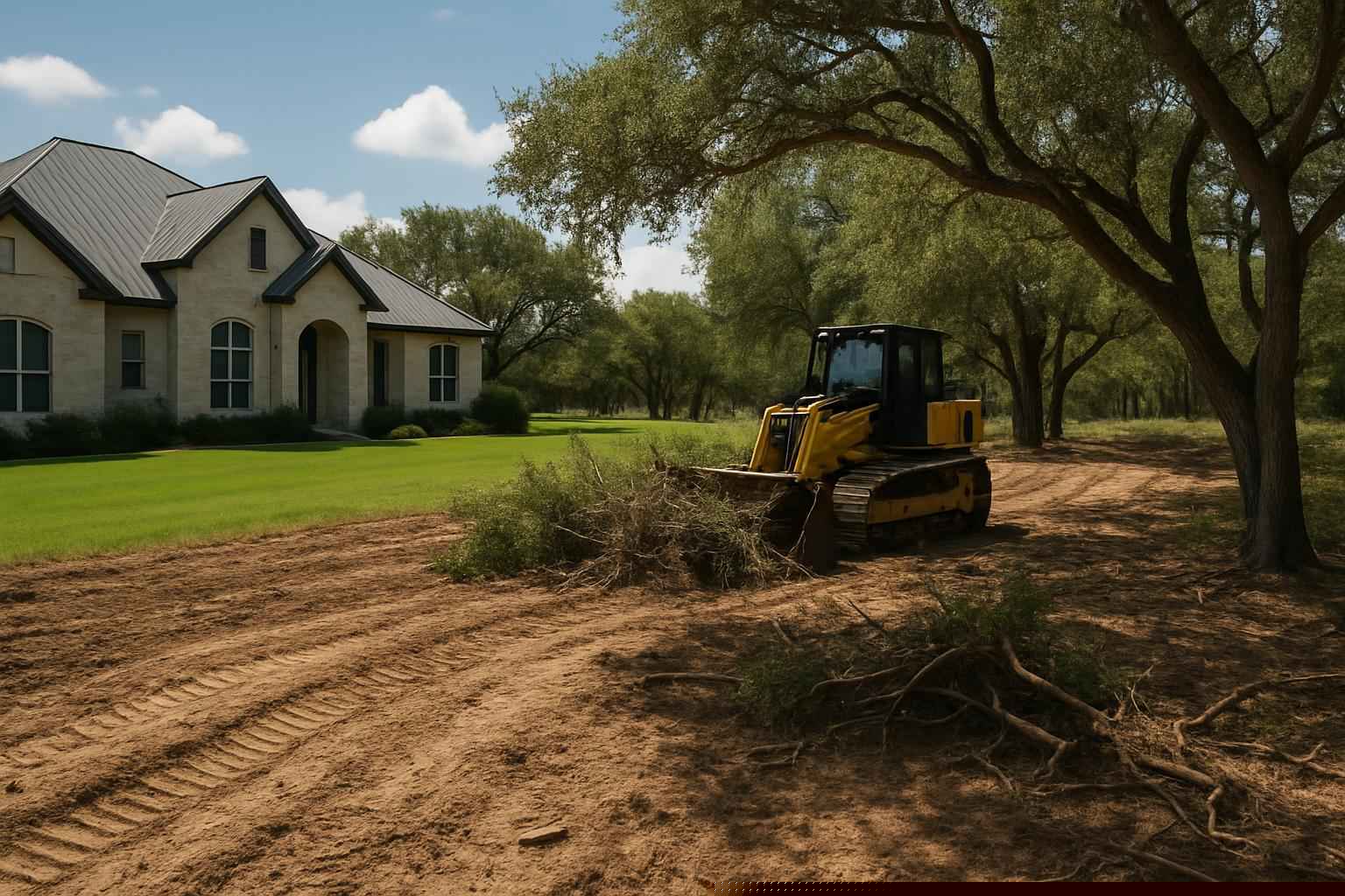 Residential Land Clearing in Mason Texas