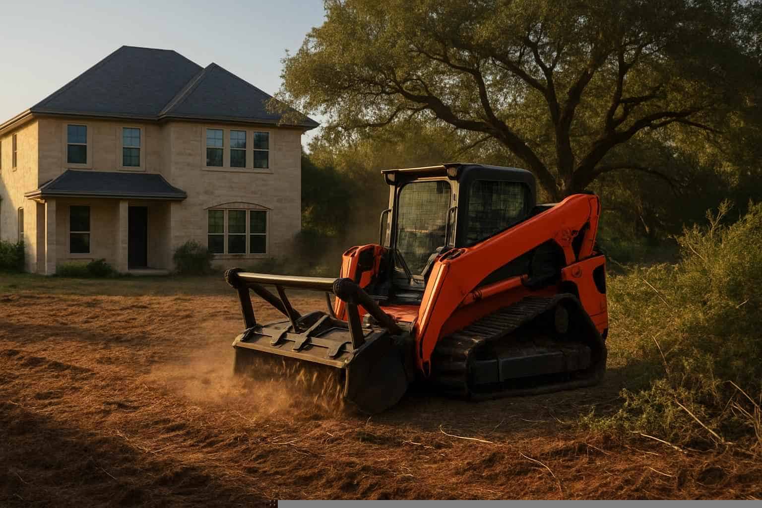 Residential Lot Clearing In Mason Texas