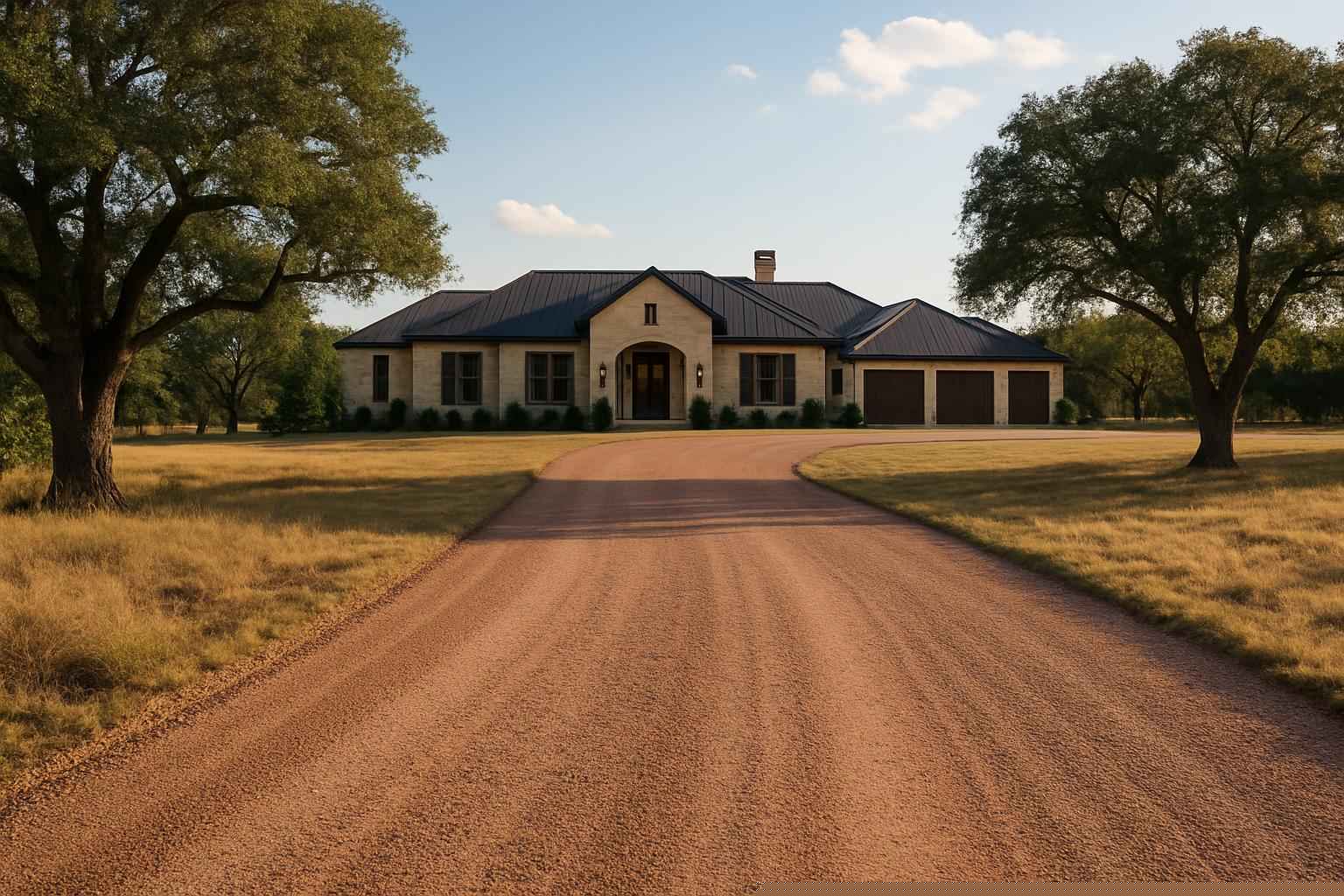 Road Base Driveway in Mason Texas