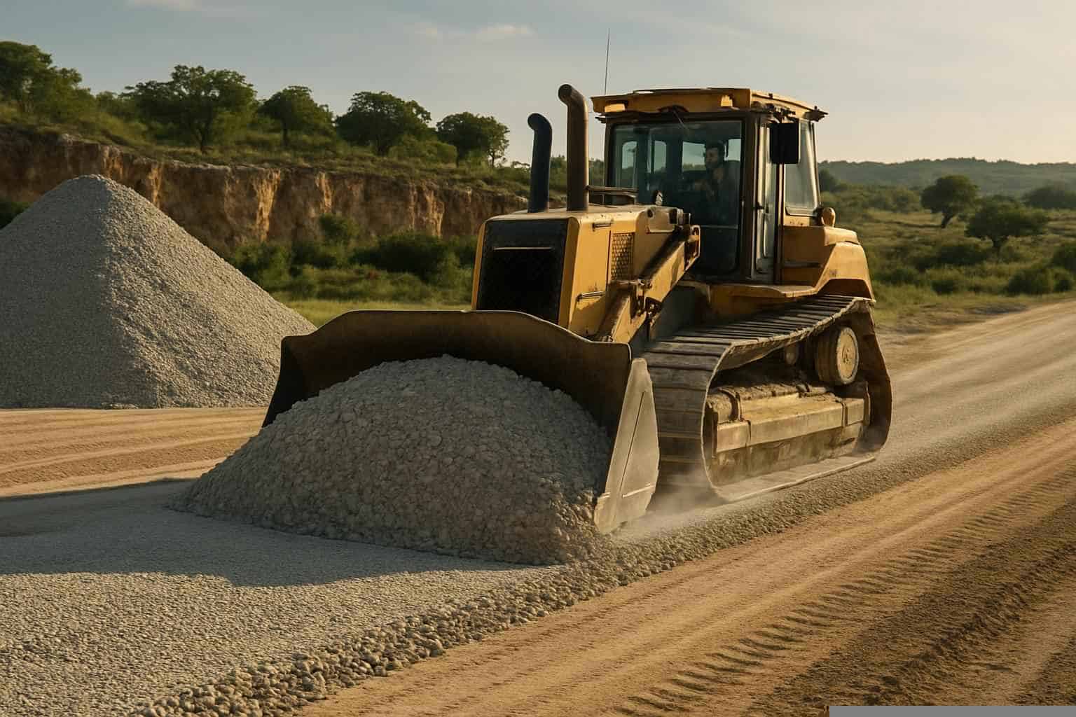 Road Base Production in Mason Texas