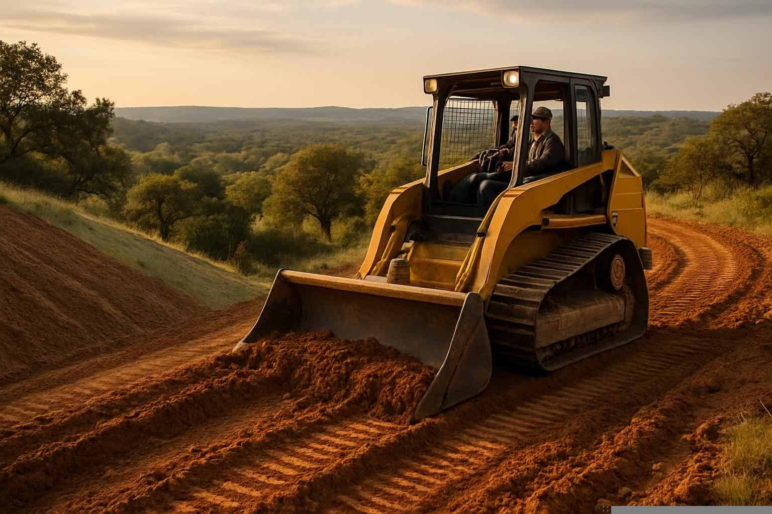 Grading In Mason Texas 4 Slope Grading In Mason Texas