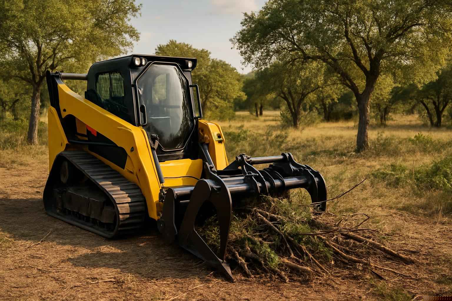 Small Lot Clearing In Mason Texas