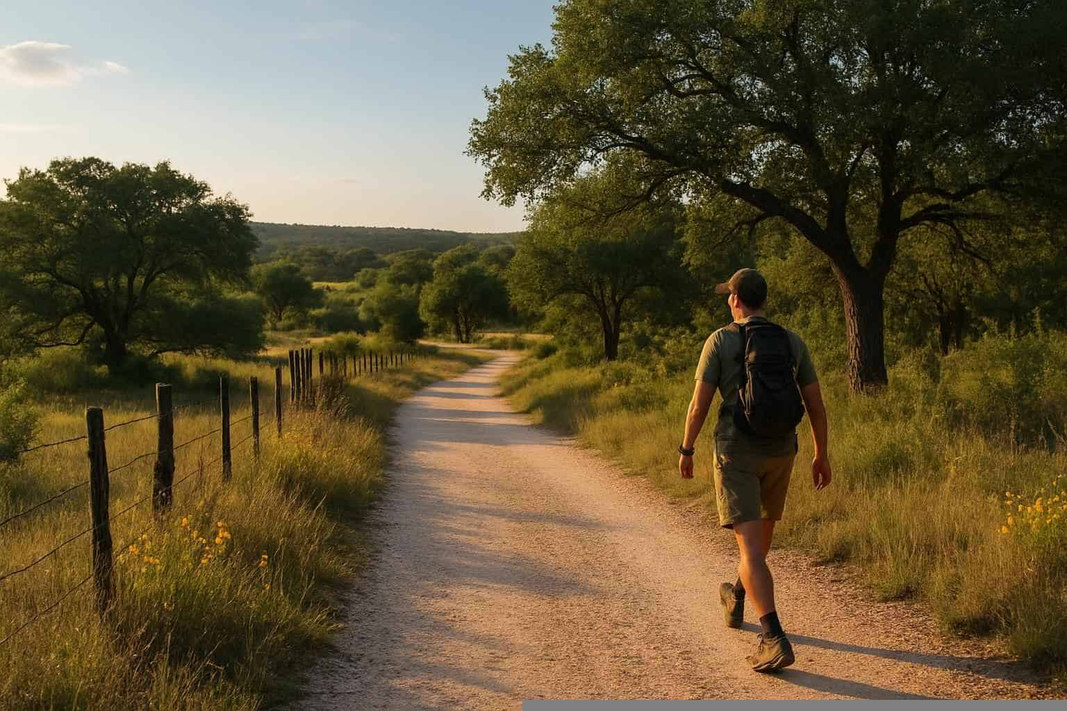 Trails and Access Paths in Mason Texas