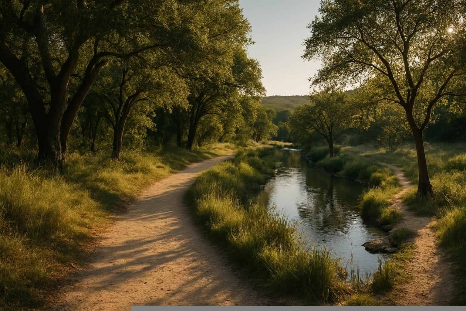 Trails And Access Paths In Pipe Creek Texas