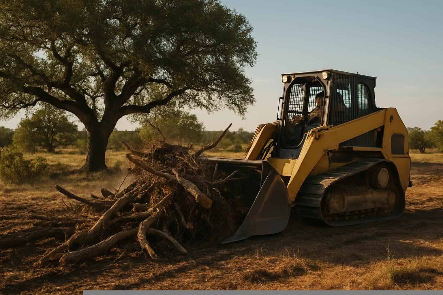 Tree Clearing in Mason Texas