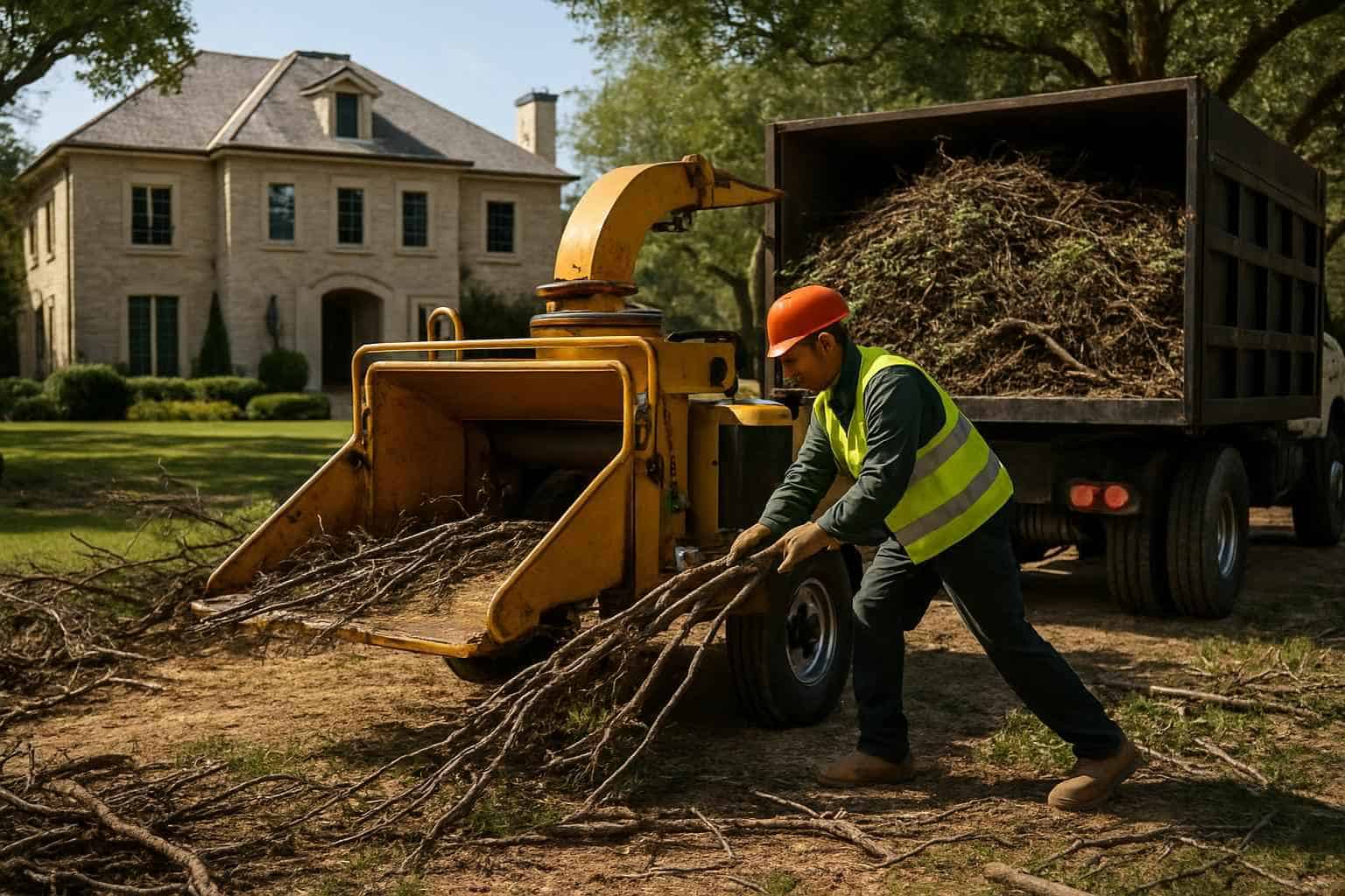 Tree Debris Removal in Mason Texas