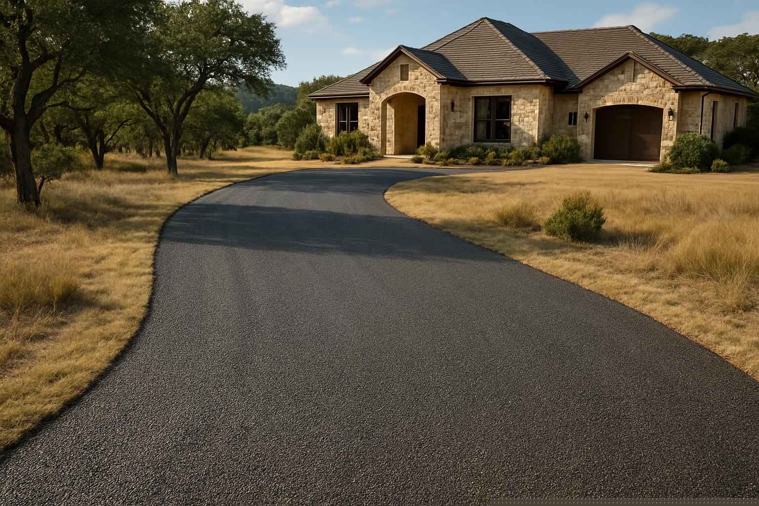 Two Course Chip Seal in Pipe Creek Texas