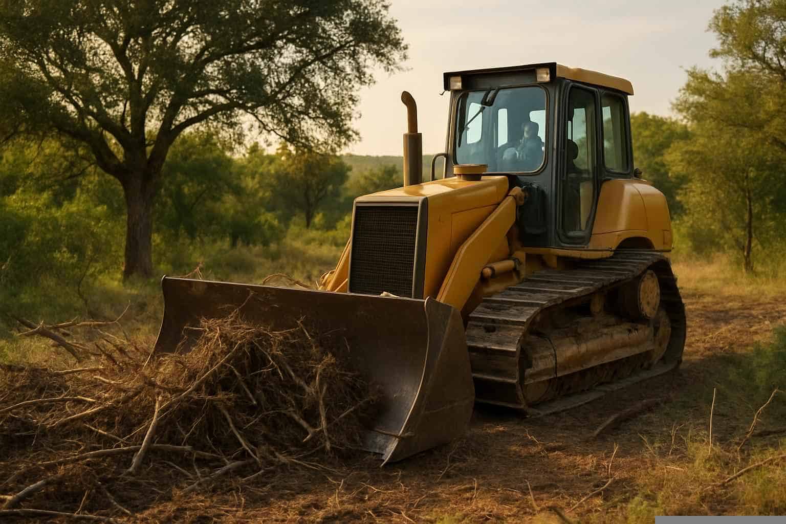 Underbrush Removal in Mason Texas