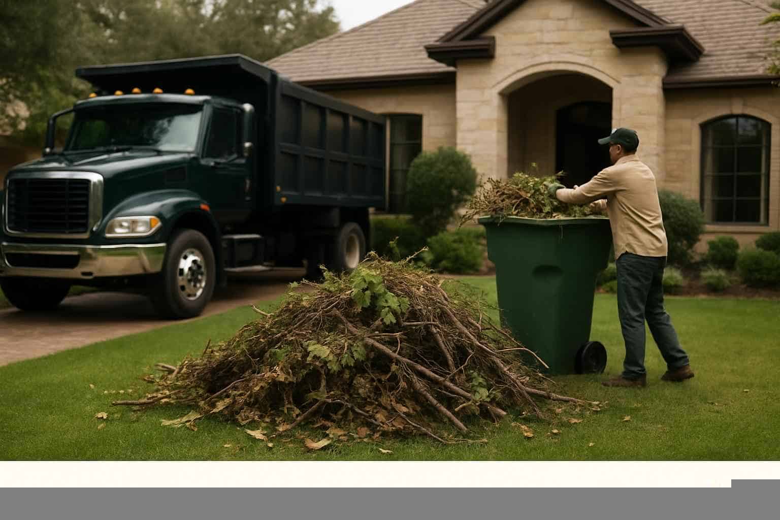 Yard Waste Removal in Mason Texas