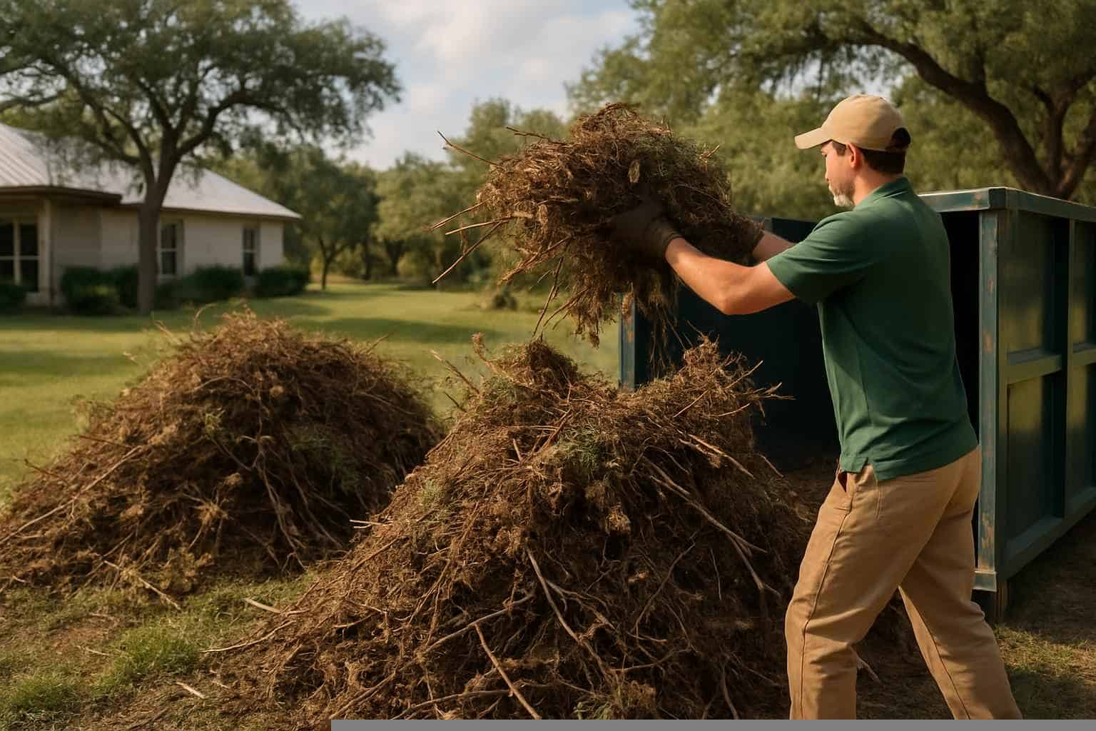 Debris Removal In Pipe Creek Texas 5 Yard Waste Removal in Pipe Creek Texas