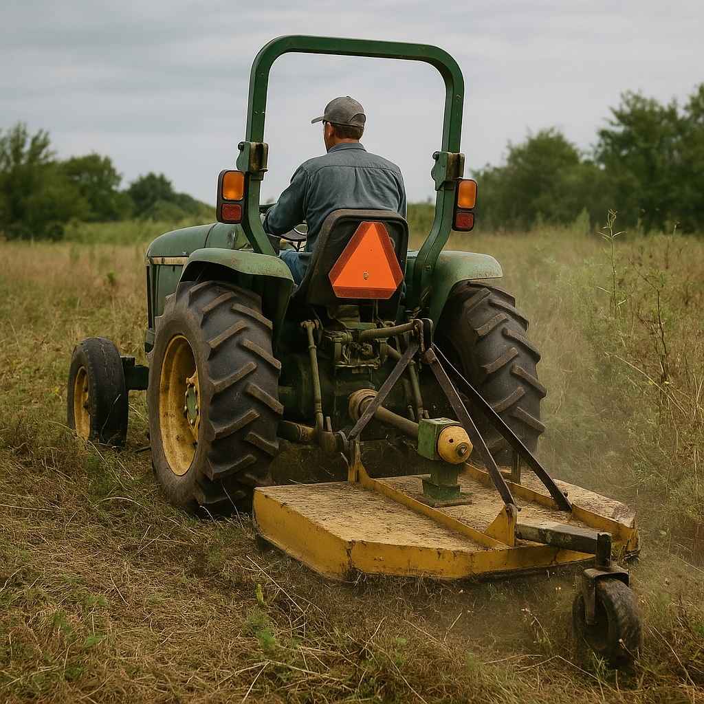Why Choose Our Equipment for Brush Hogging Fredericksburg Texas​