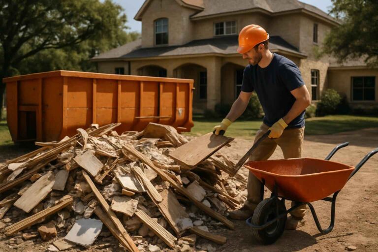 construction debris removal for kerrville projects