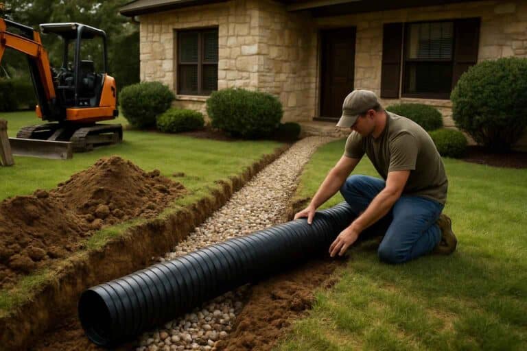 drainage contractors in bandera texas