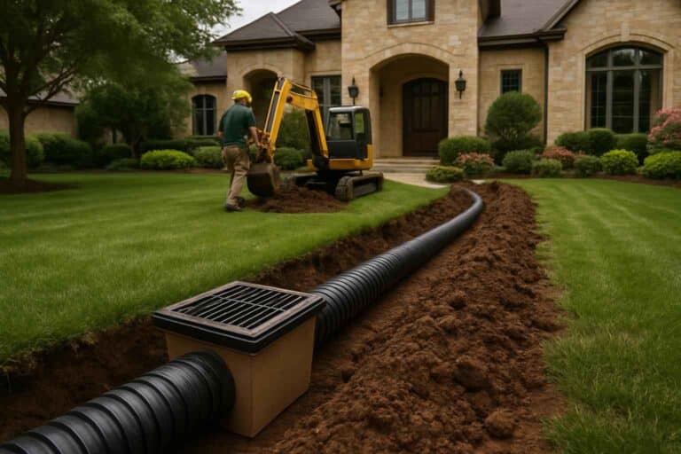 drainage contractors in boerne tx