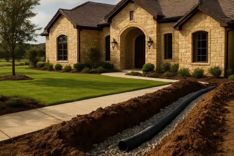 drainage contractors in harper texas