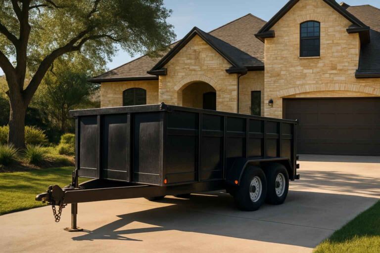 dumpster trailer rental ingram tx