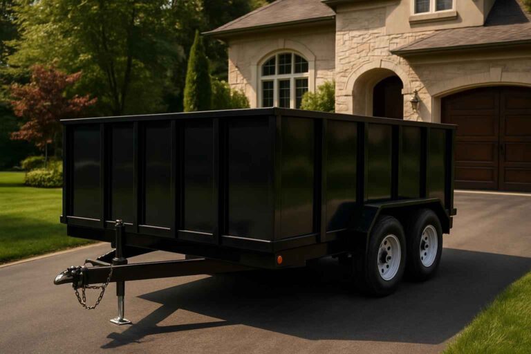 dumpster trailer rental near me