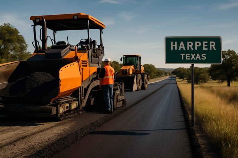 road repair contractors in harper texas