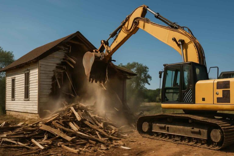 structure demolition contractors in center point texas