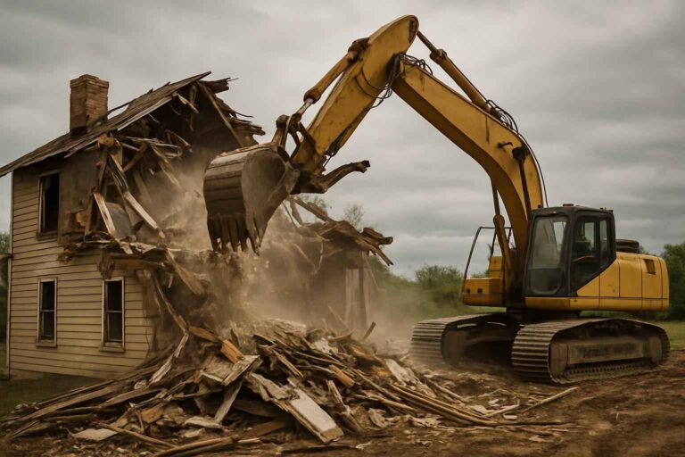 structure demolition contractors in fredericksburg texas