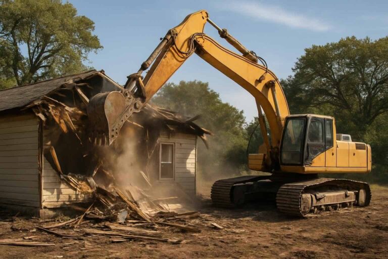 structure demolition services in hunt texas