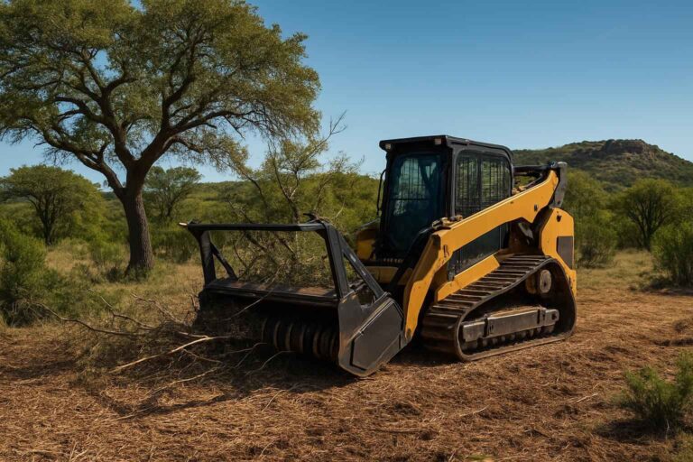 brush mulching in willow city texas