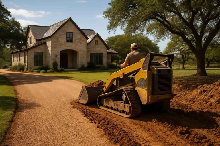 driveway clearing in willow city texas