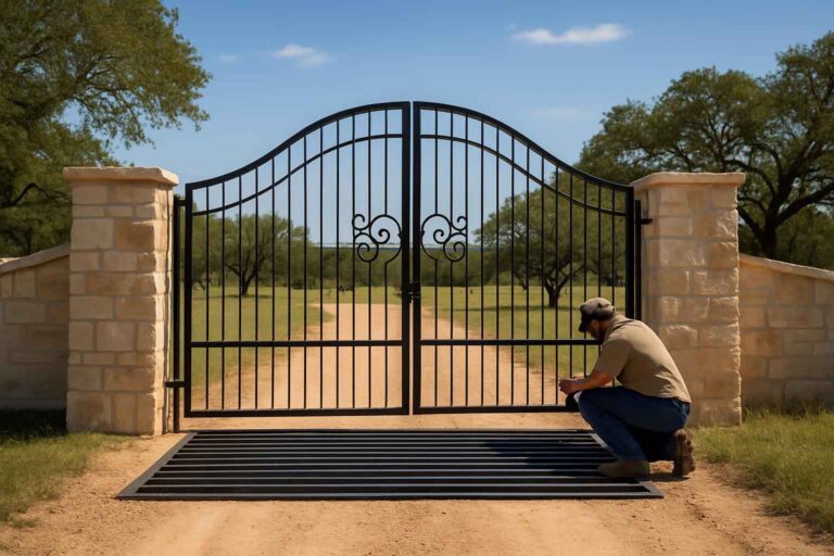 gate installation in stonewall texas