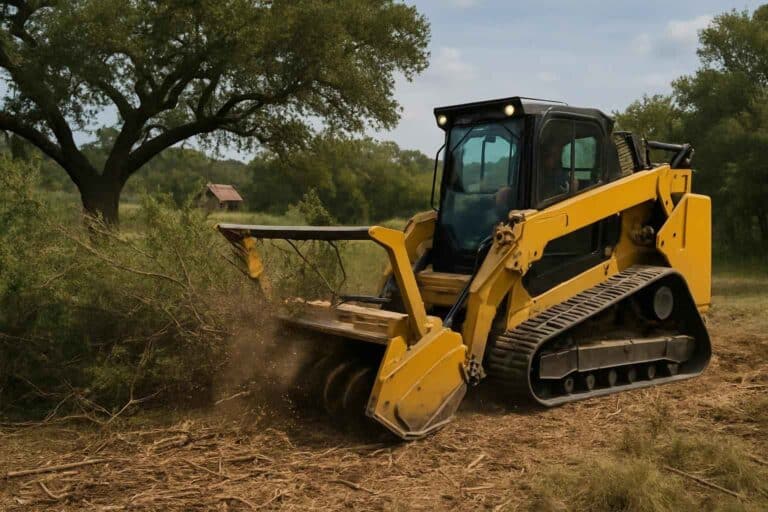 heavy brush removal in luckenbach texas