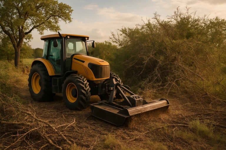 heavy brush removal in stonewall texas