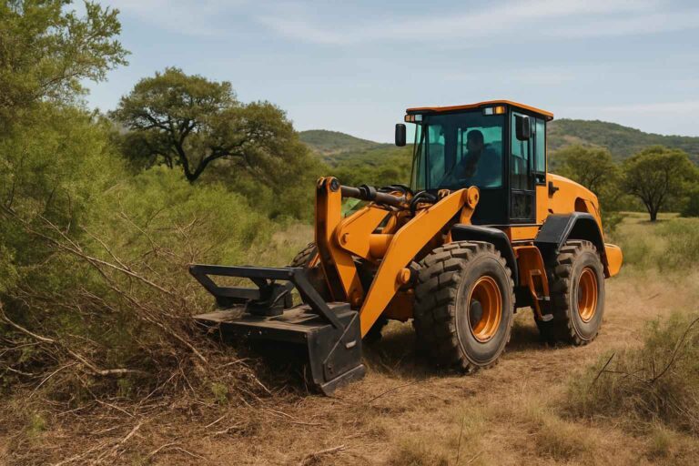 heavy brush removal in willow city texas