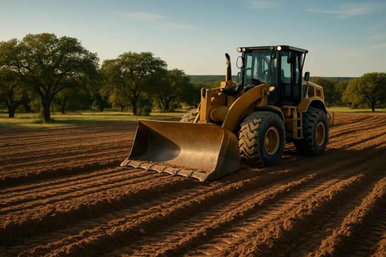 land grading in hye texas