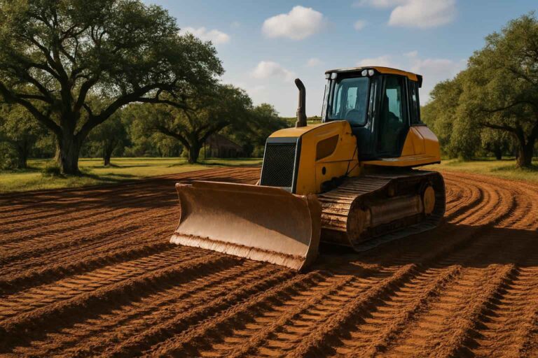 land grading in luckenbach texas