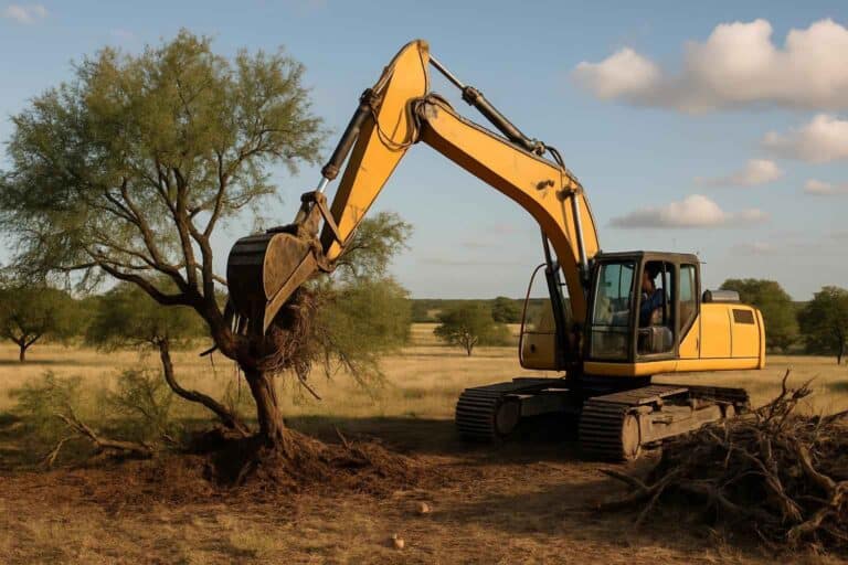 mesquite tree removal in luckenbach texas