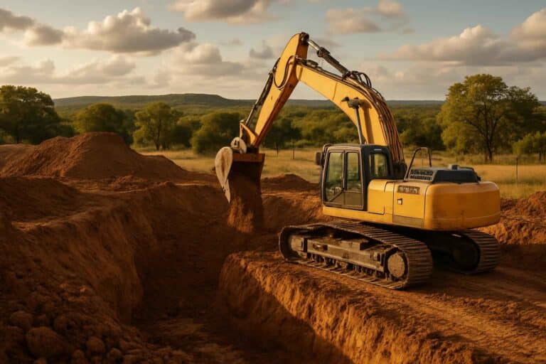 site excavation in willow city texas