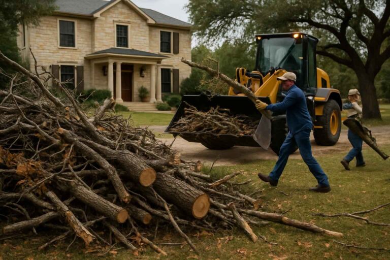 storm debris removal in stonewall texas