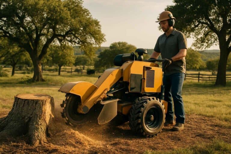 stump removal in hye texas