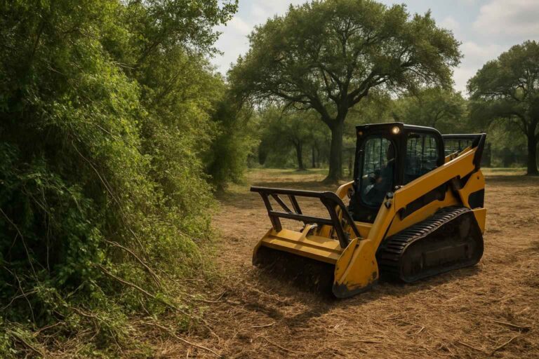 thick vegetation clearing in luckenbach texas