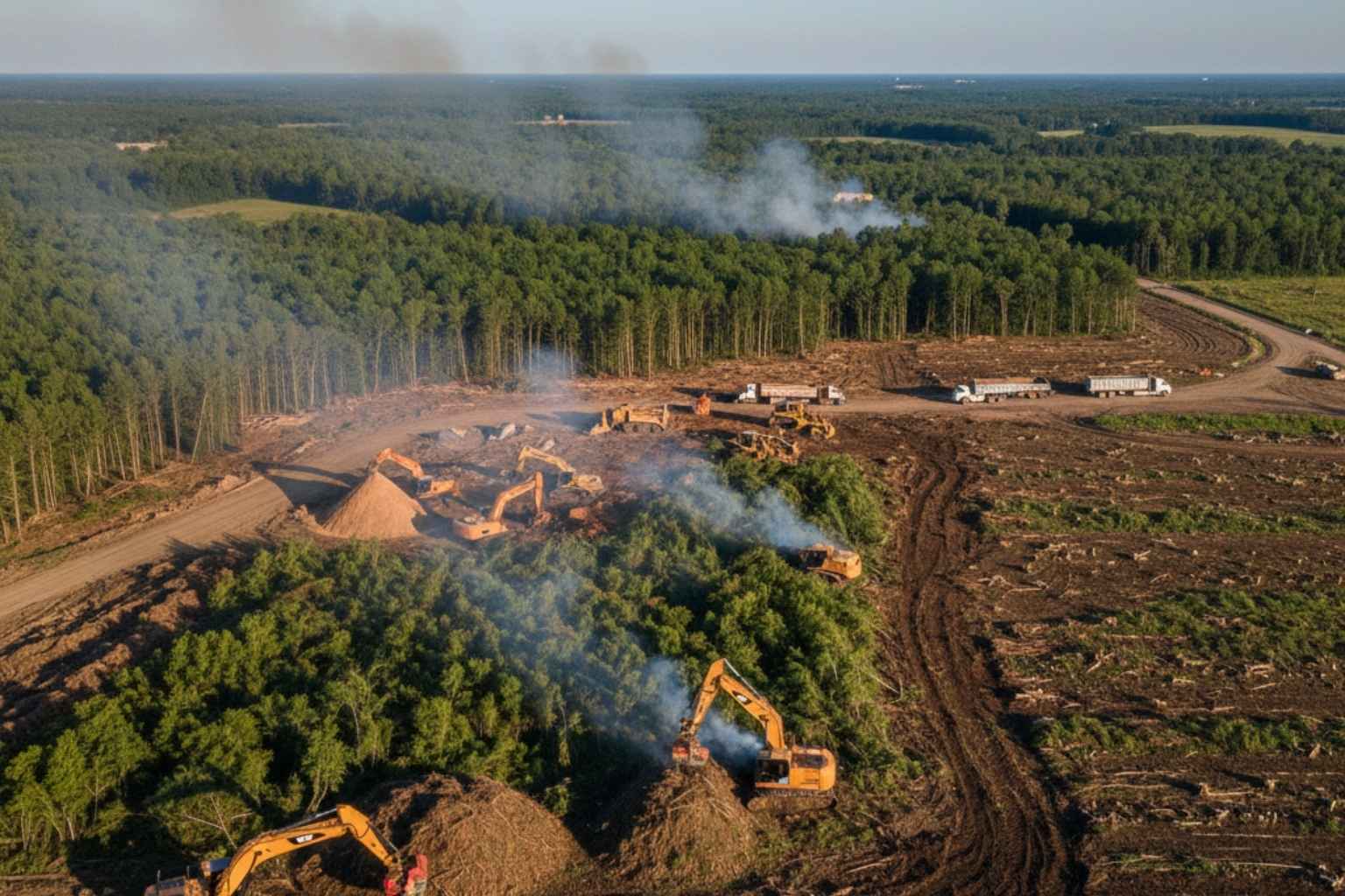 acreage land clearing in doss texas