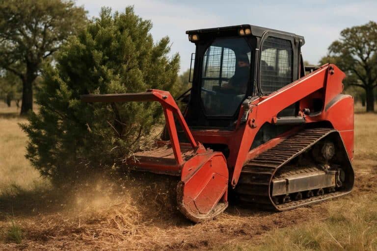 cedar eating mulching in harper texas