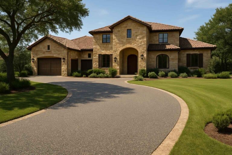 chip seal driveway in kerrville texas