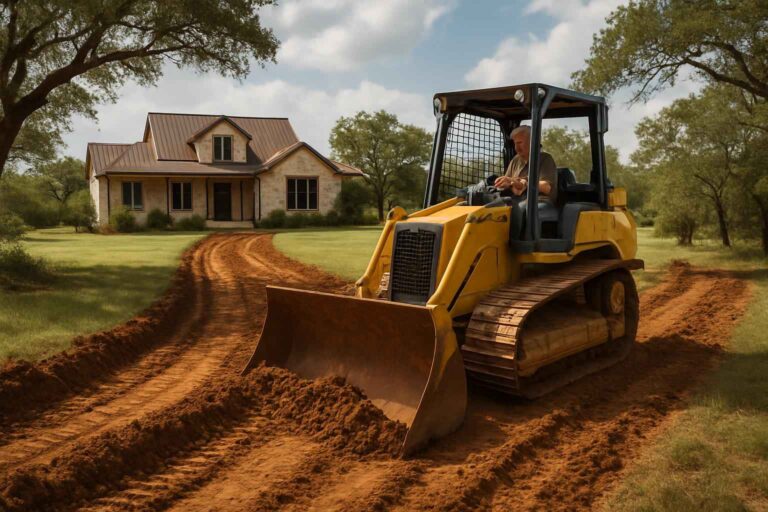 driveway clearing in doss texas