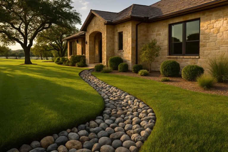 french drains in doss texas