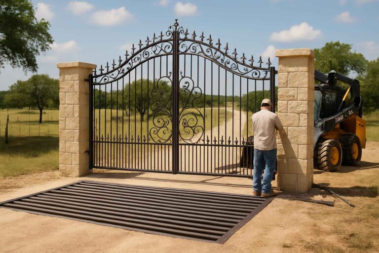 gate installation in doss texas
